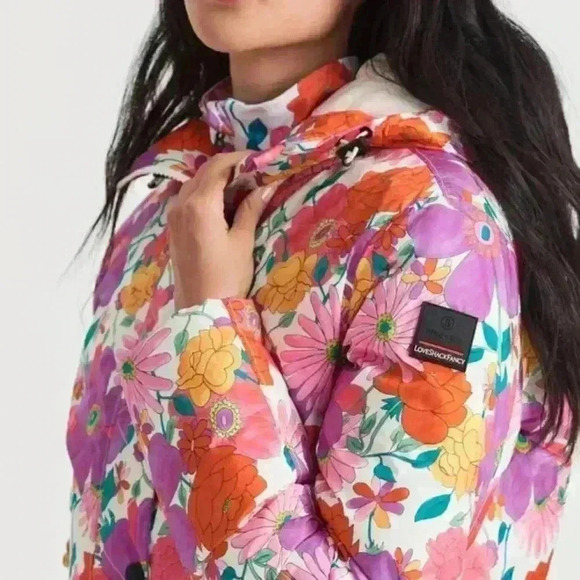 LoveShackFancy X Bogner Sella D Ski Jacket, New With Tags Size S - Picture 5 of 12
